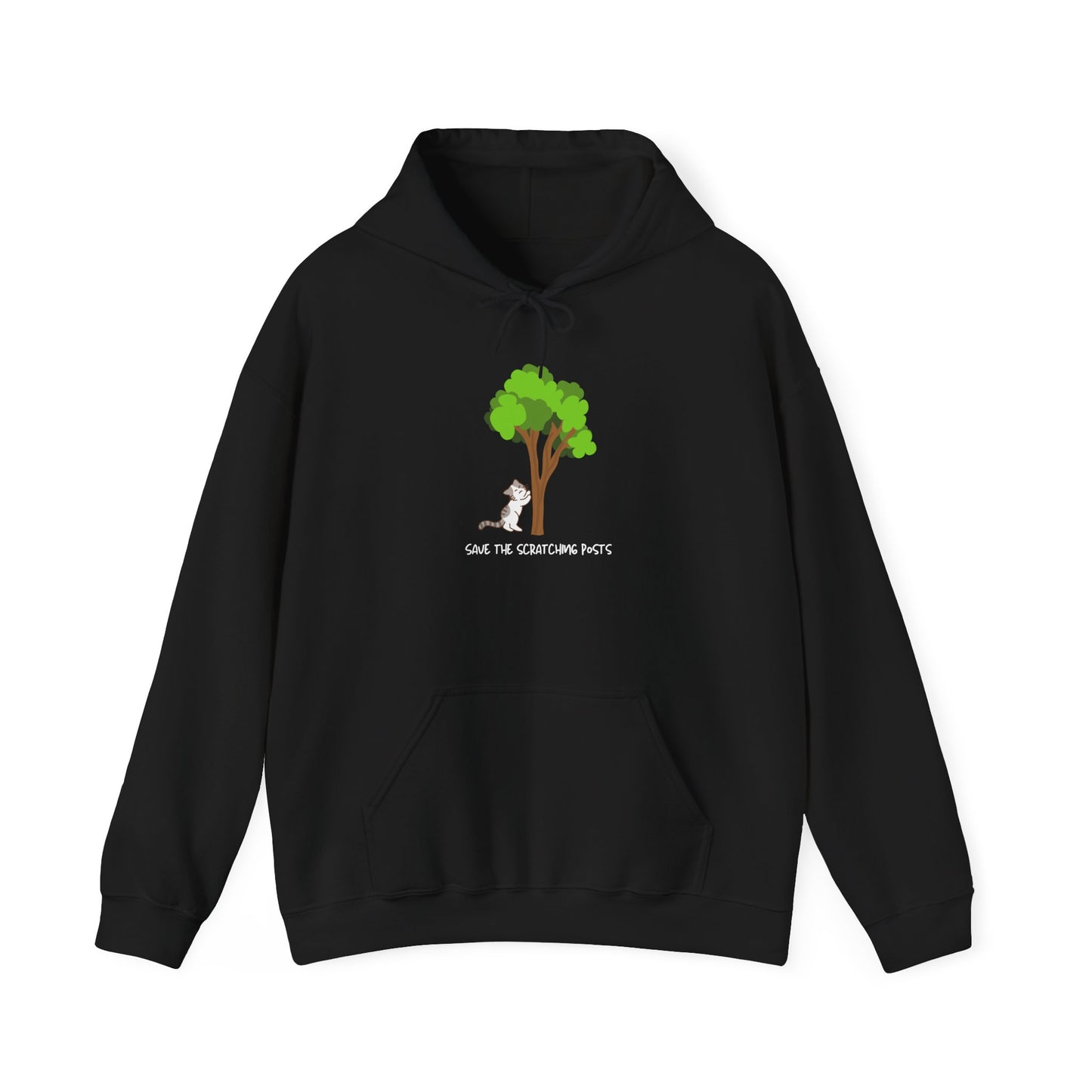Tree Scratcher Hoodie – Cat Scratching Tree