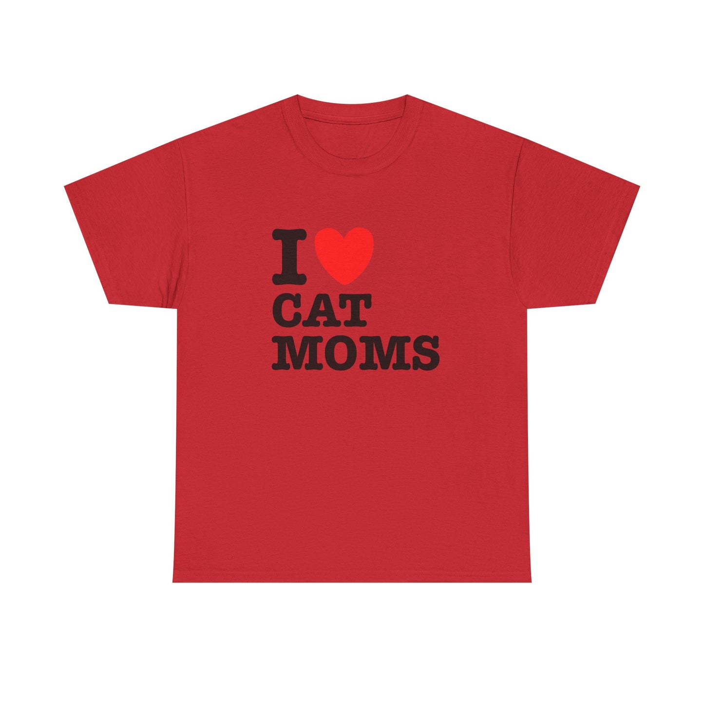 I Love Cat Moms T-Shirt – Bold Statement Tee