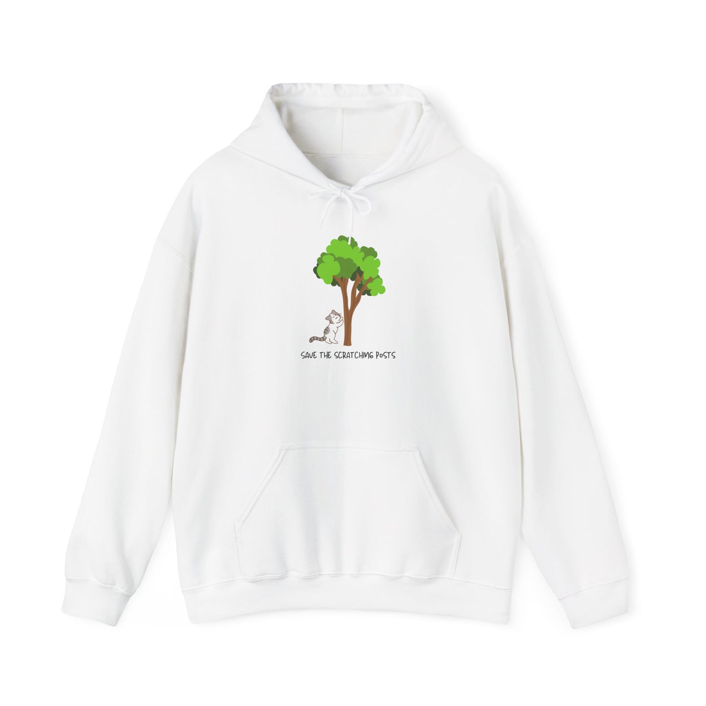 Tree Scratcher Hoodie – Cat Scratching Tree