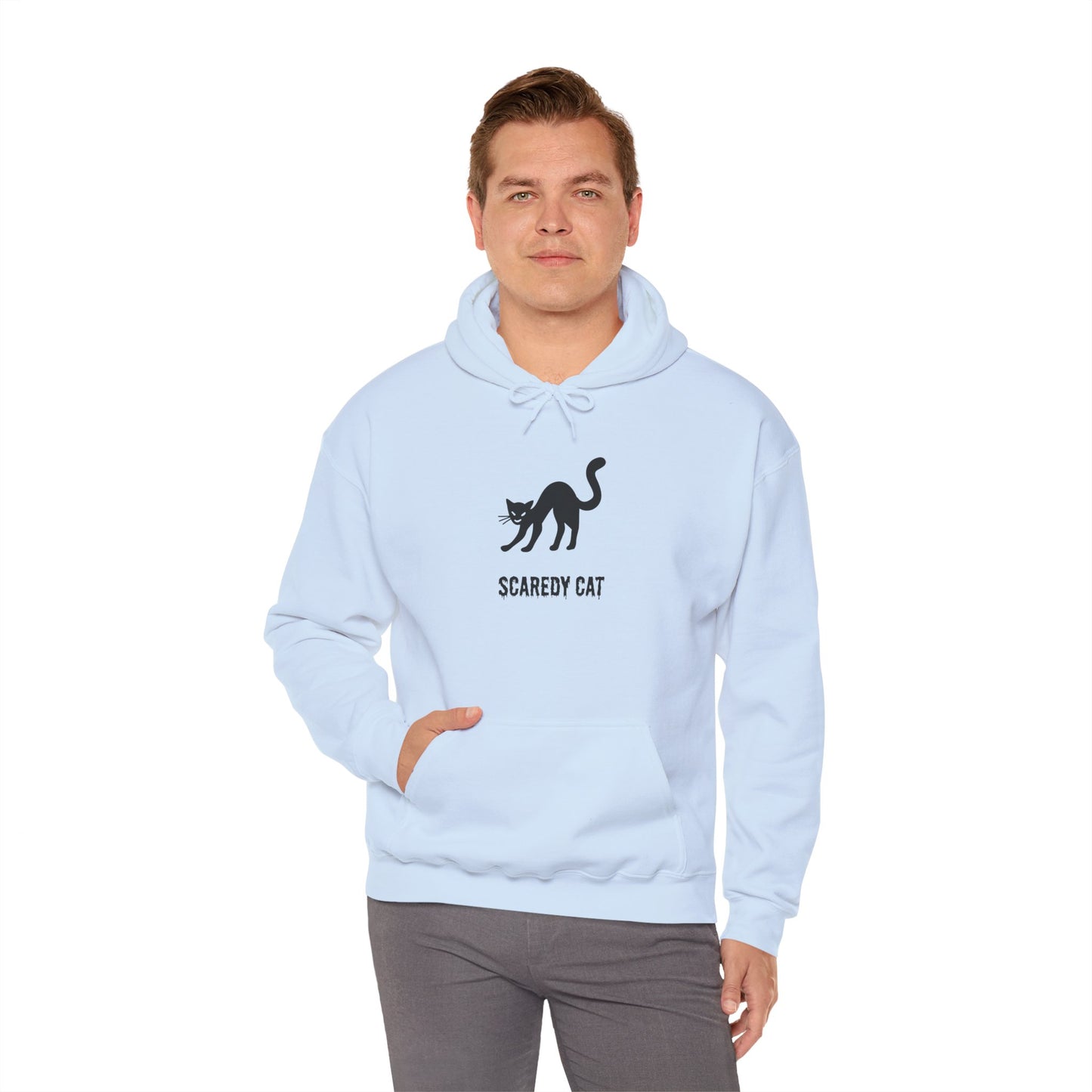 Scaredy Cat Hoodie – Sweatshirt for Cat Lovers