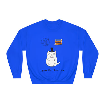 The Purrlosopher | Crew Neck Sweatshirt