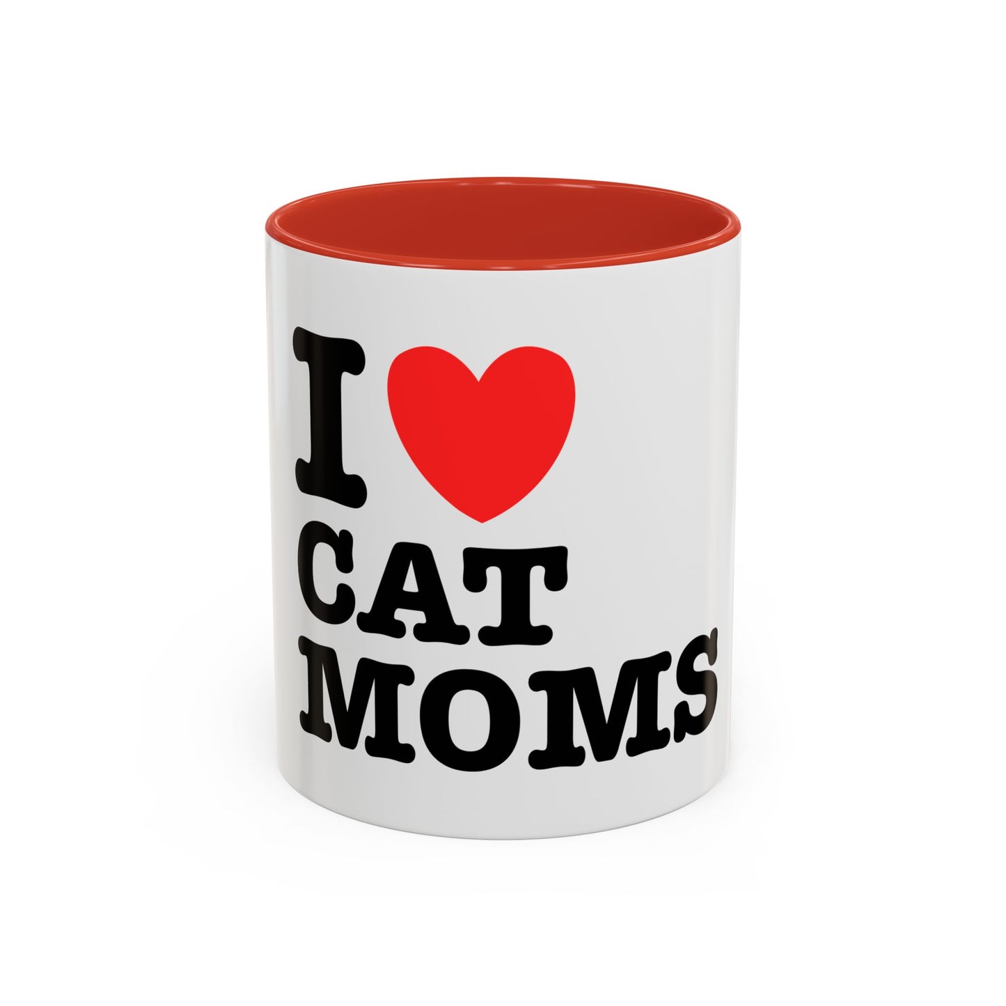 I Love Cat Moms Coffee Mug – 11oz Ceramic Mug
