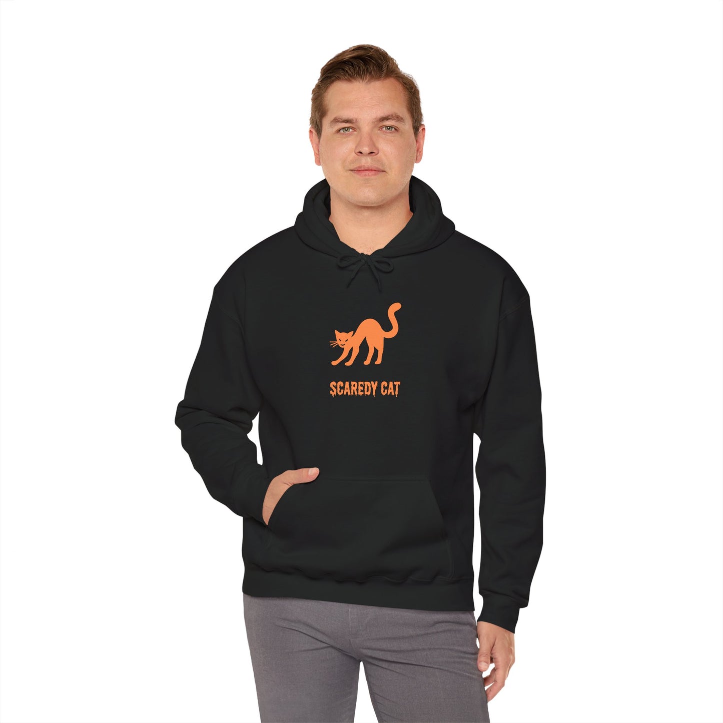 Scaredy Cat Hoodie – Sweatshirt for Cat Lovers