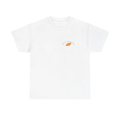 Lost in the Galaxy T-Shirt – Floating Space Cat Yarn Tee