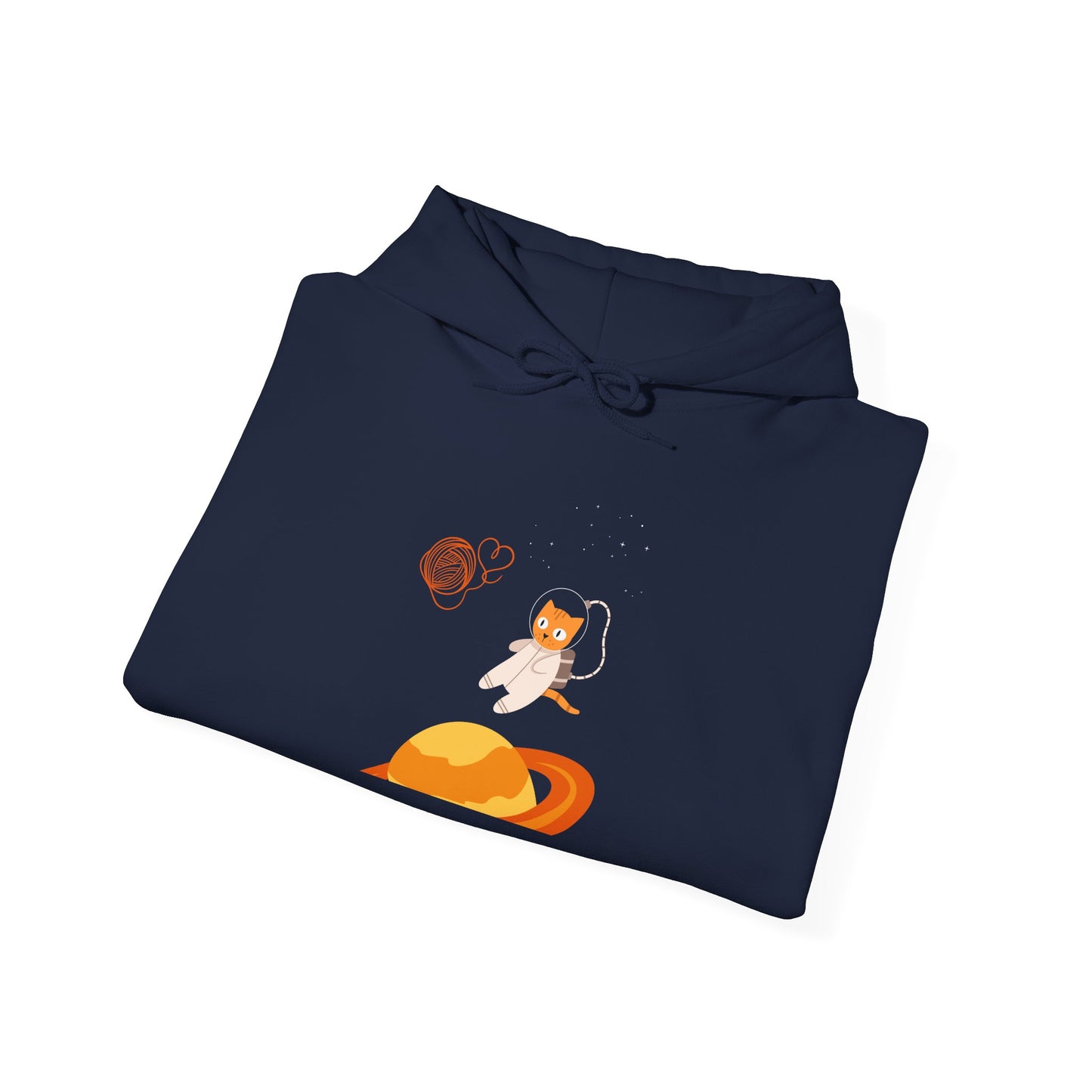 Lost in the Galaxy Hoodie – Space Cat-Inspired Sweatshirt