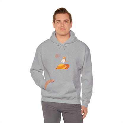 Lost in the Galaxy Hoodie – Space Cat-Inspired Sweatshirt