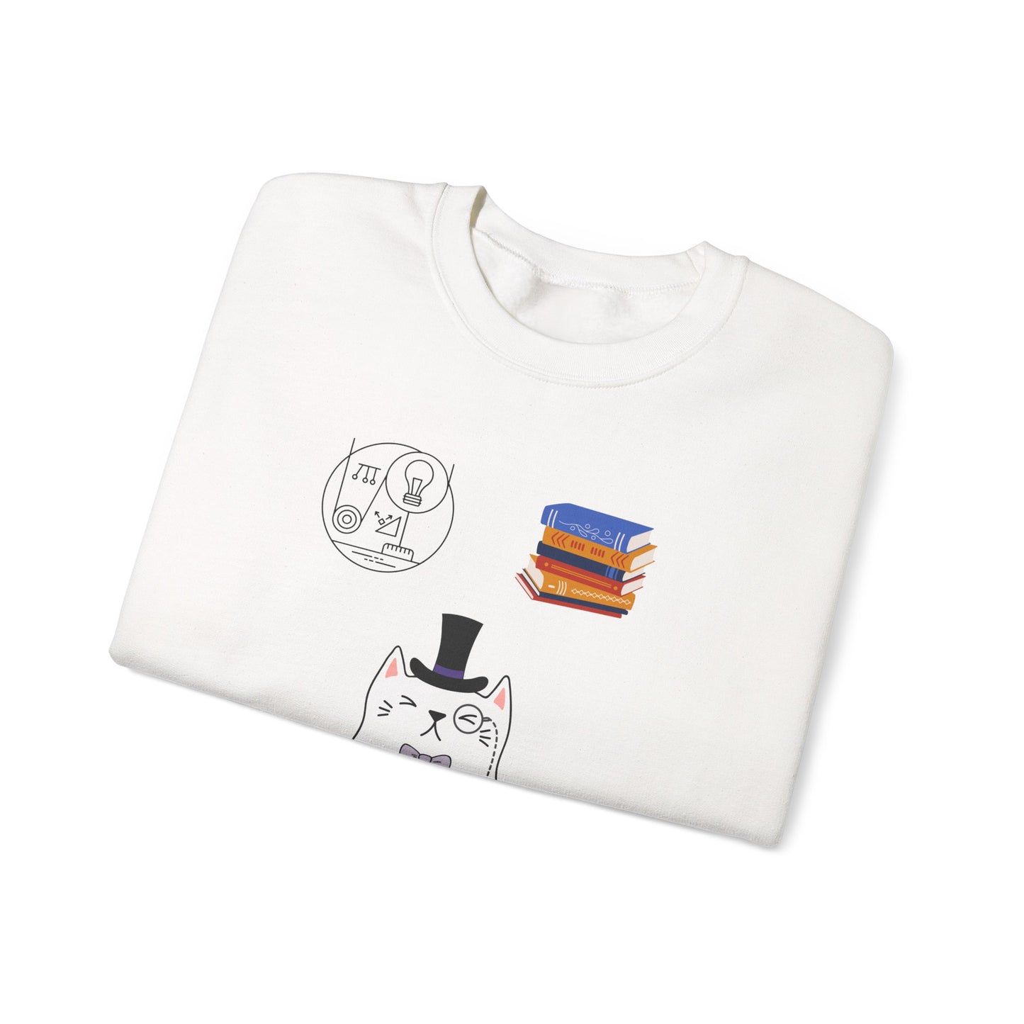 The Purrlosopher Sweatshirt – Cat Philosopher Crew Neck