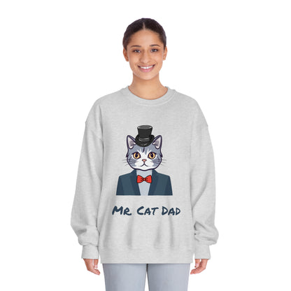 Mr. Cat Dad | Crew Neck Sweatshirt