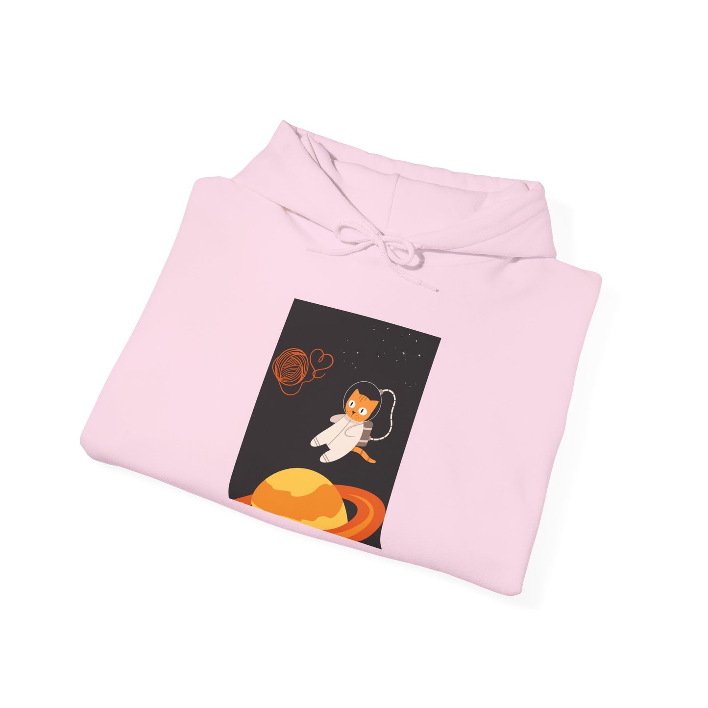 Lost in the Galaxy Hoodie – Space Cat-Inspired Sweatshirt