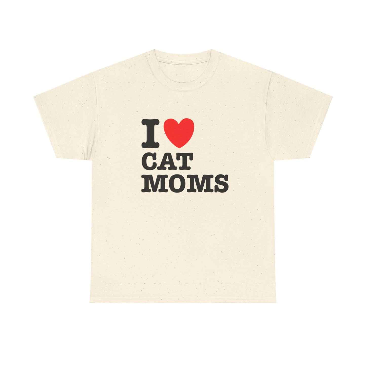 I Love Cat Moms T-Shirt – Bold Statement Tee