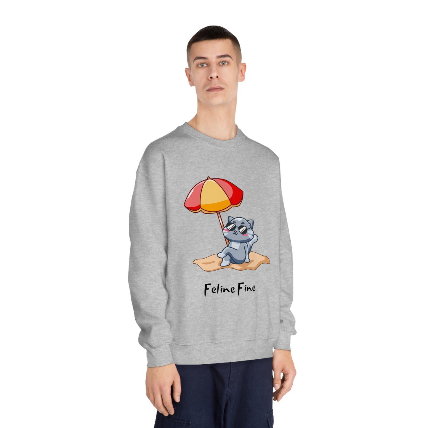 Feline Fine | Crew Neck Sweatshirt