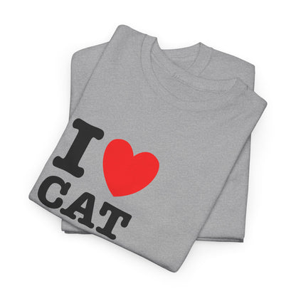 I Love Cat Moms T-Shirt – Bold Statement Tee