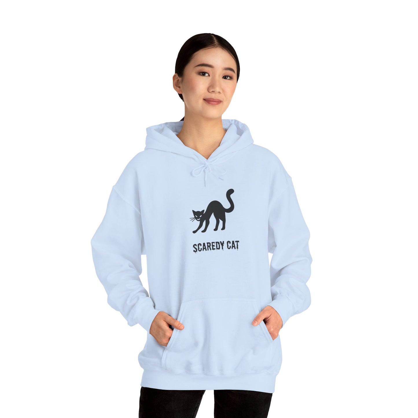 Scaredy Cat Hoodie – Sweatshirt for Cat Lovers