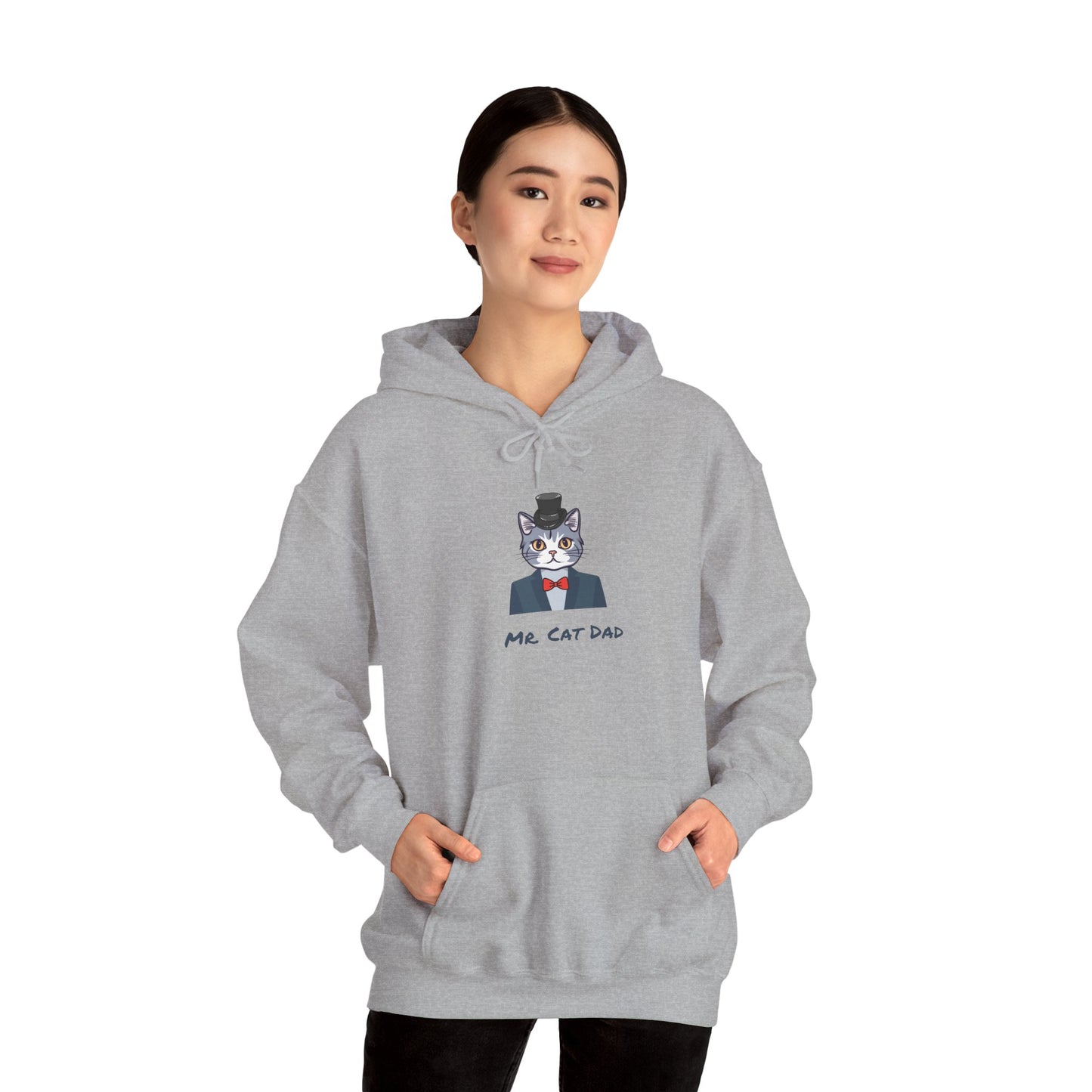 Mr. Cat Dad Hoodie – Logo Sweatshirt