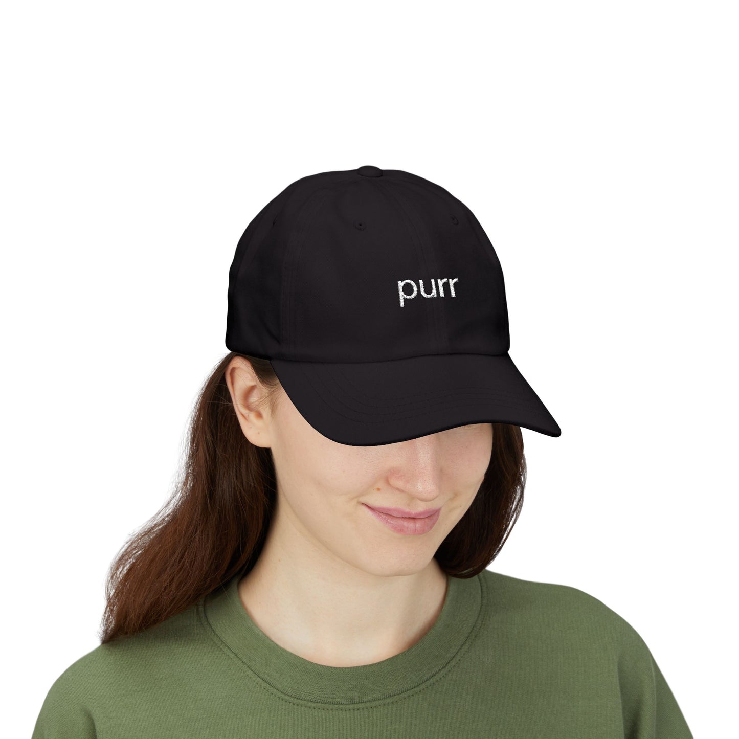 Purr Dad Cap – Embroidered Classic Baseball Hat