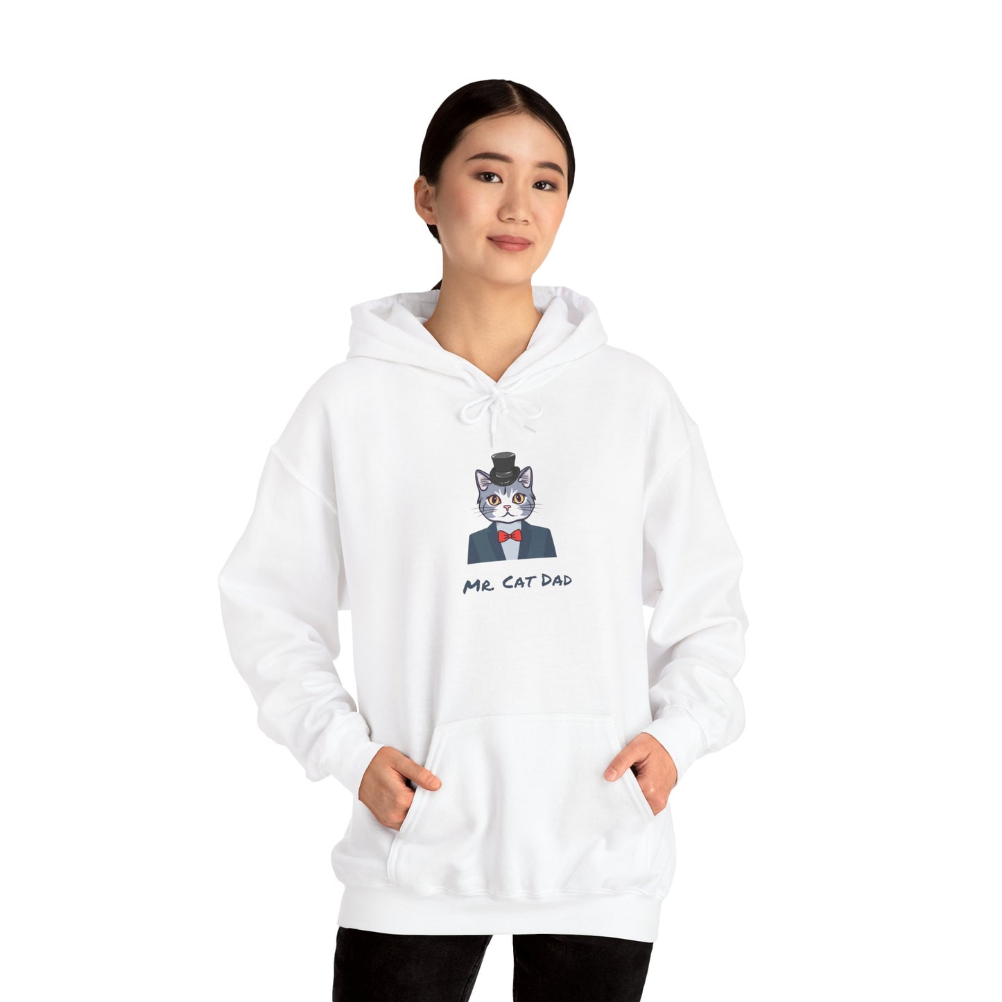 Mr. Cat Dad Hoodie – Logo Sweatshirt