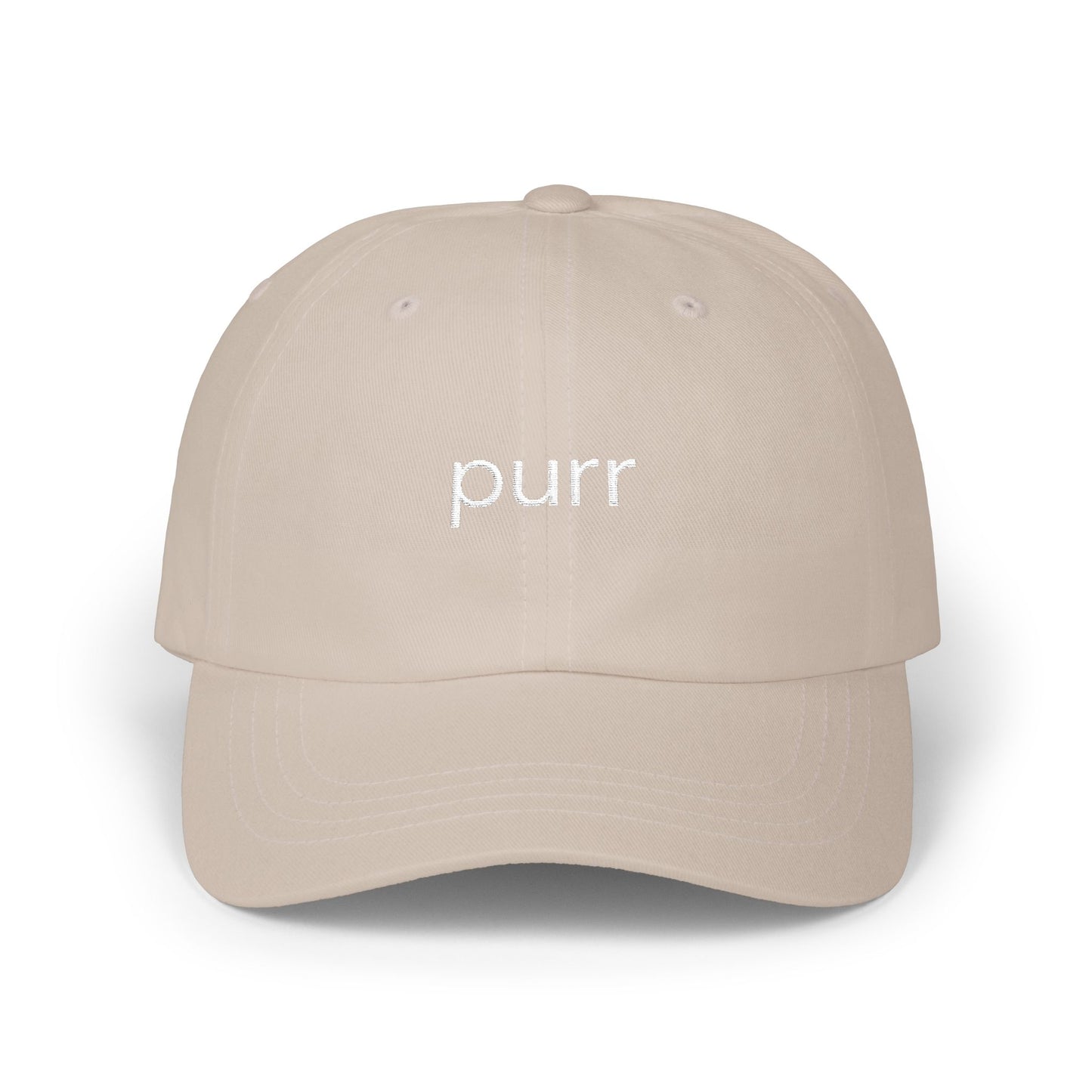 Purr Dad Cap – Embroidered Classic Baseball Hat