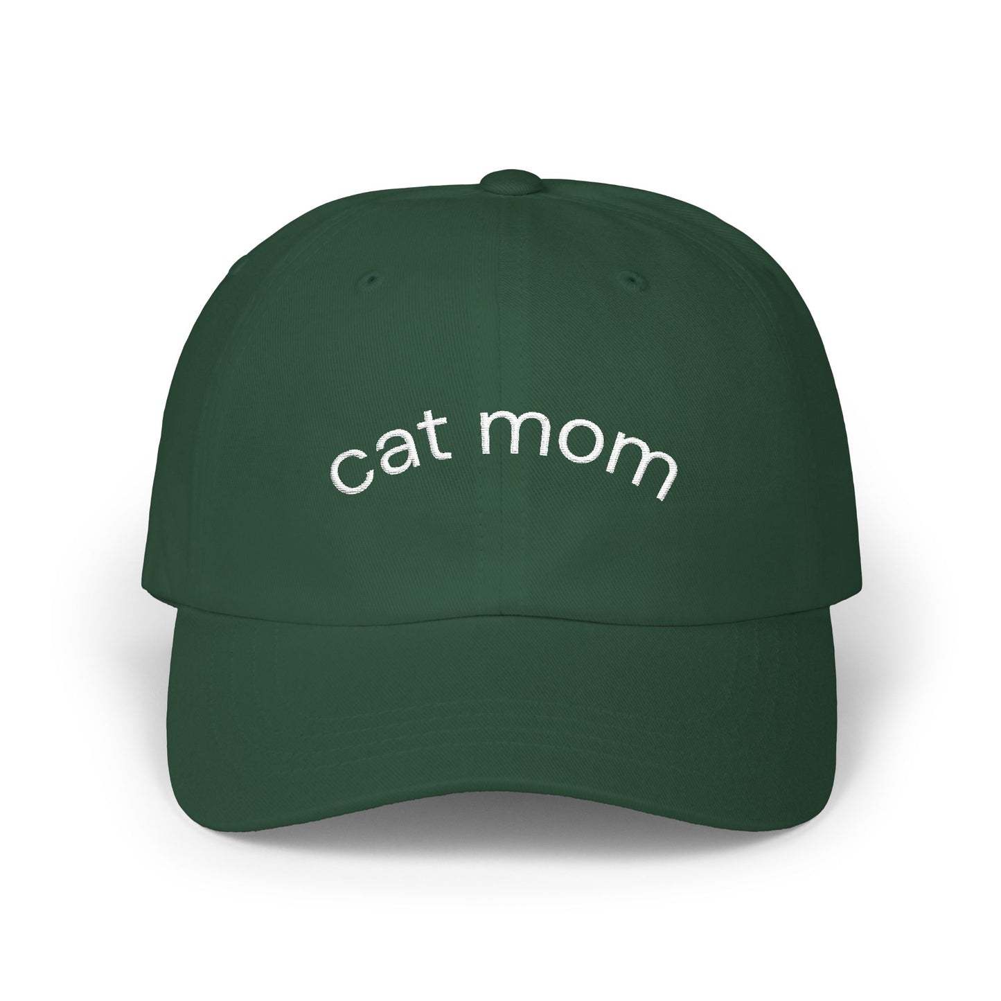 Cat Mom Dad Cap – Embroidered Classic Baseball Hat