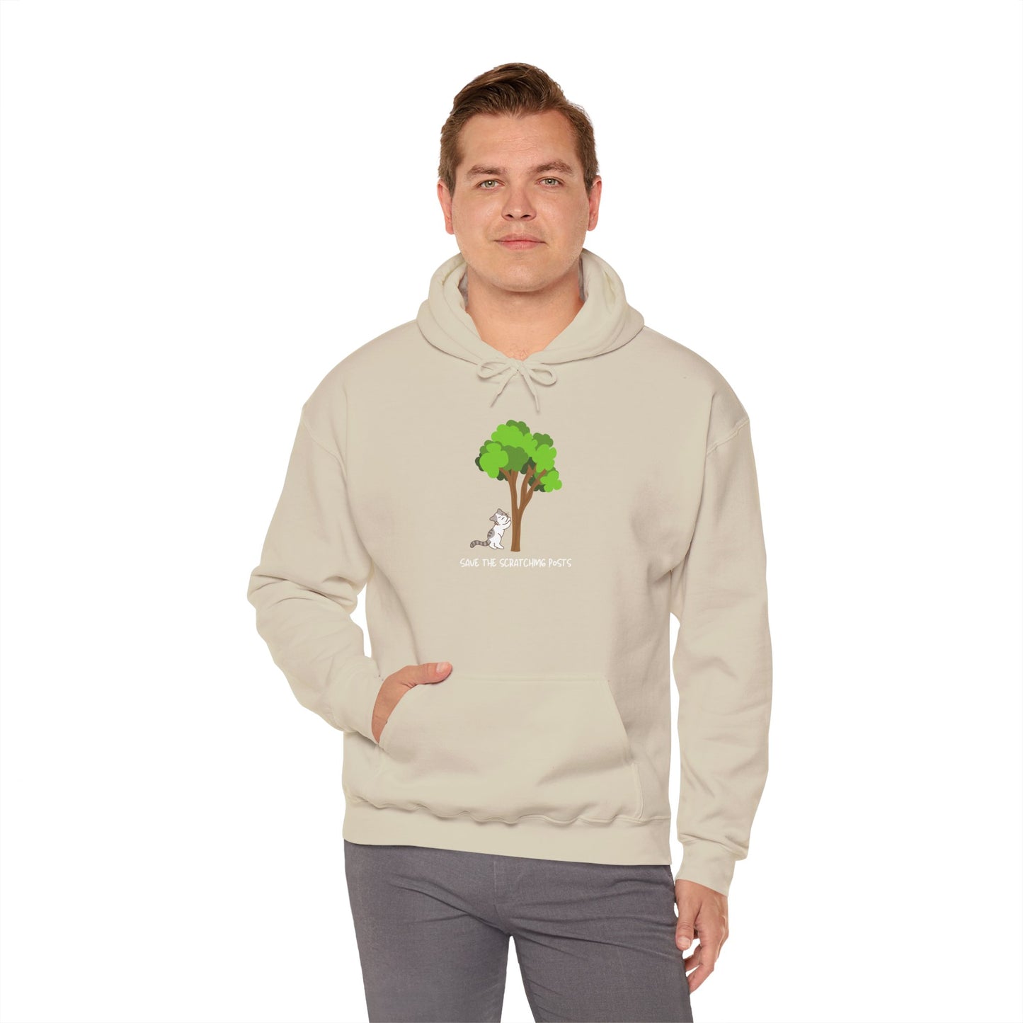 Tree Scratcher Hoodie – Cat Scratching Tree