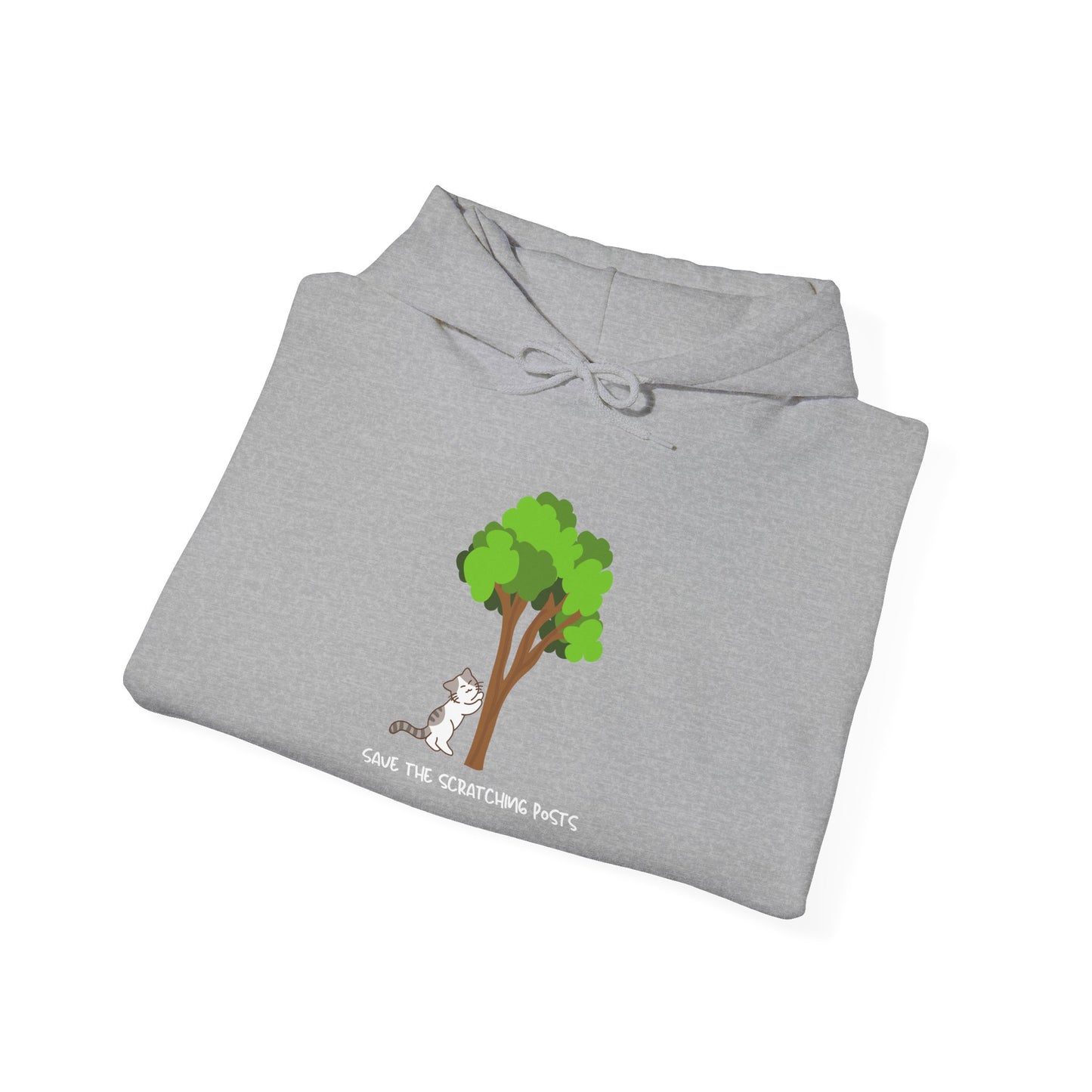 Tree Scratcher Hoodie – Cat Scratching Tree