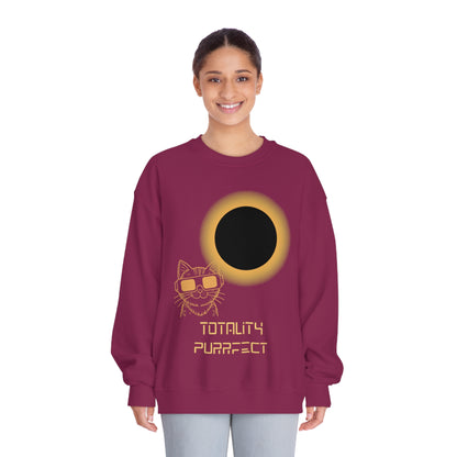 Totality Purrfect | Crew Neck Sweatshirt