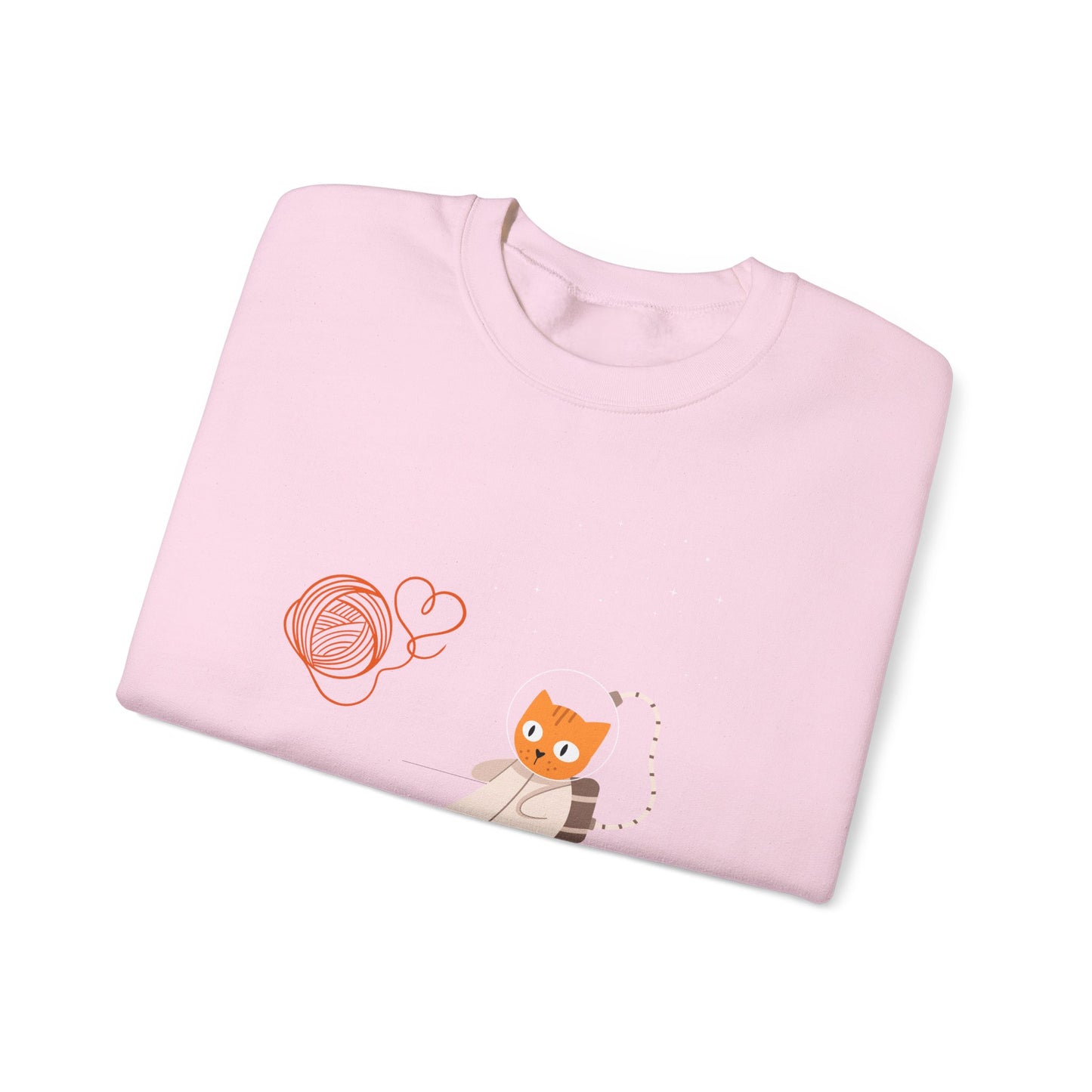 Lost in the Galaxy Sweatshirt – Cat in Space Crew Neck