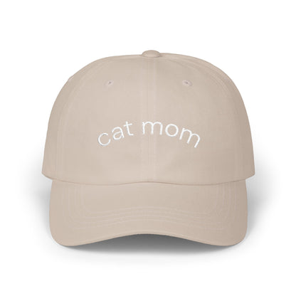 Cat Mom Dad Cap – Embroidered Classic Baseball Hat