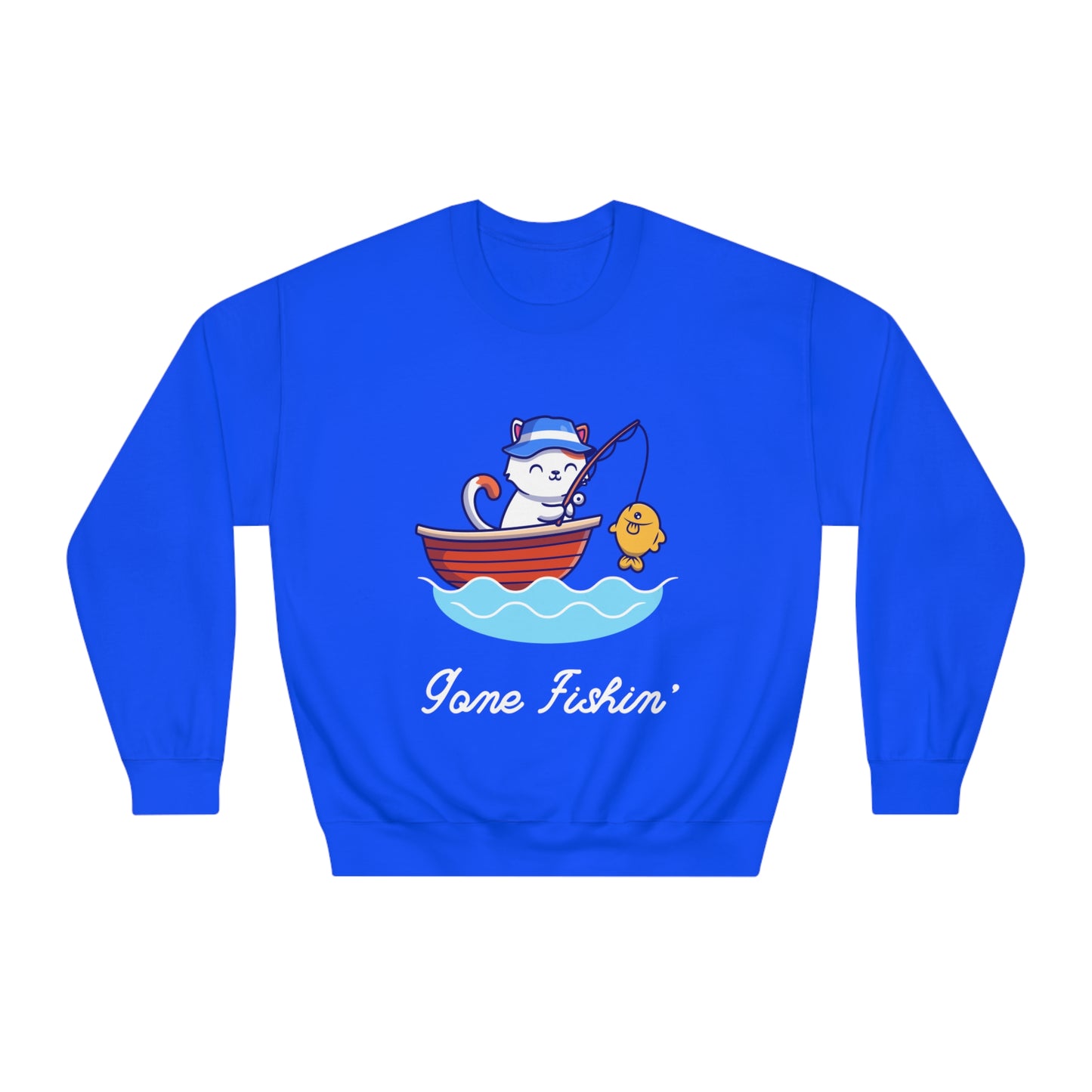 Gone Fishing | Crew Neck Sweatshirt