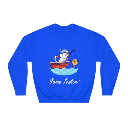 Gone Fishing | Crew Neck Sweatshirt