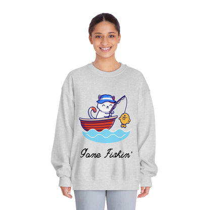 Gone Fishing | Crew Neck Sweatshirt