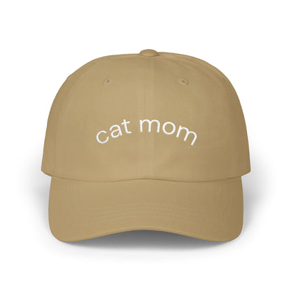 Cat Mom Dad Cap – Embroidered Classic Baseball Hat