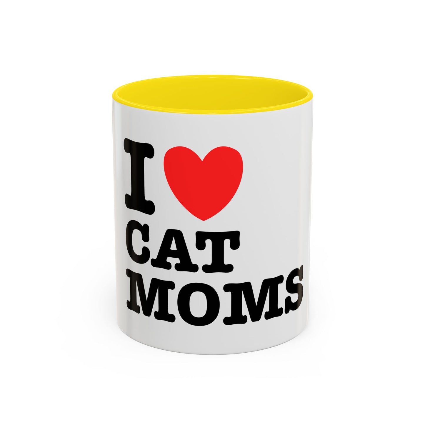I Love Cat Moms Coffee Mug – 11oz Ceramic Mug