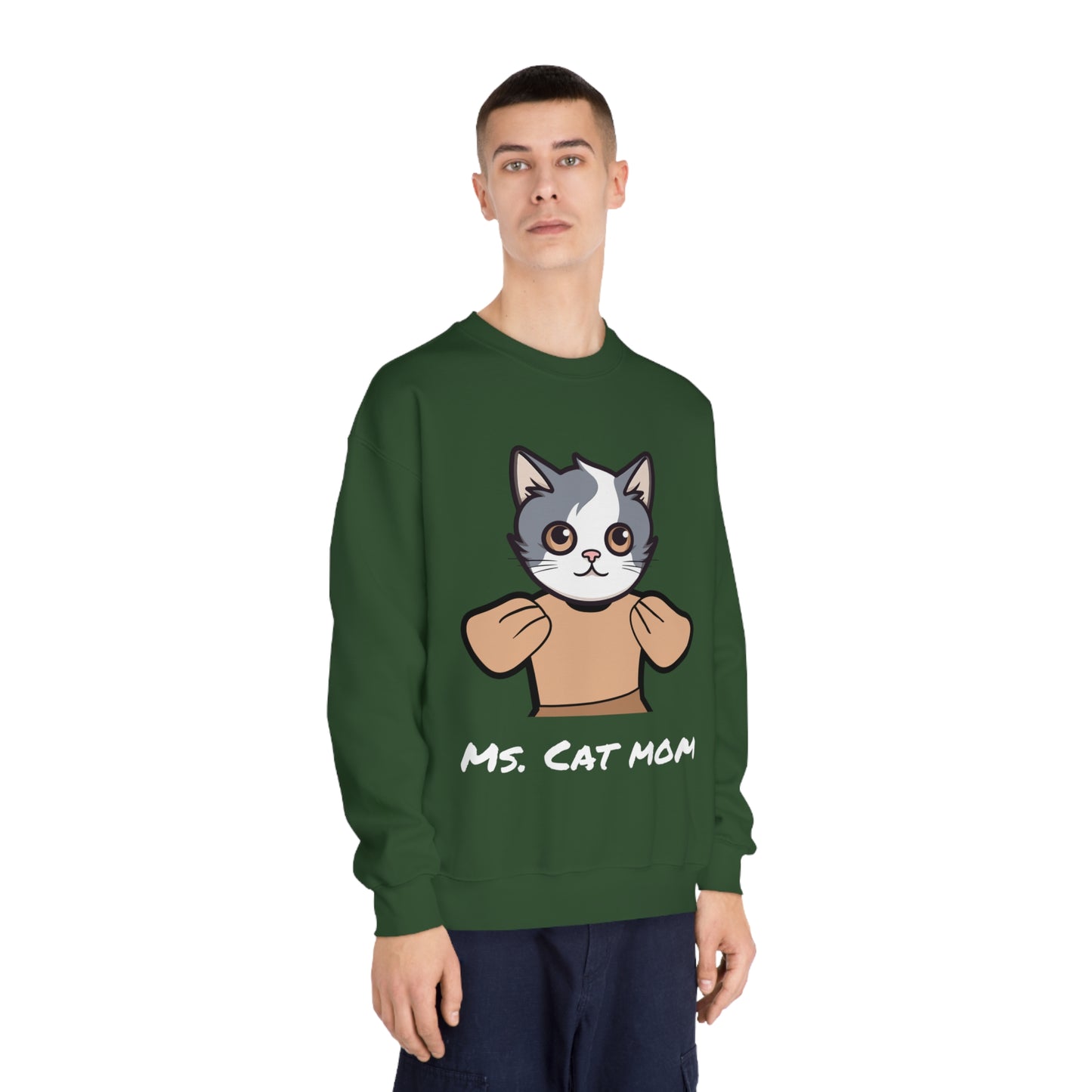 Ms. Cat Mom | Crew Neck Sweatshirt