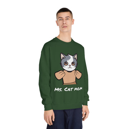 Ms. Cat Mom | Crew Neck Sweatshirt