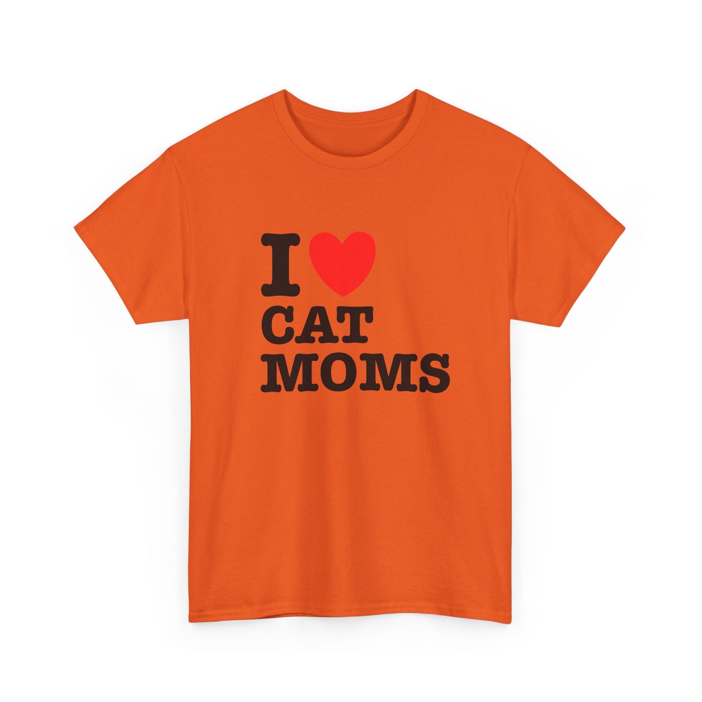 I Love Cat Moms T-Shirt – Bold Statement Tee
