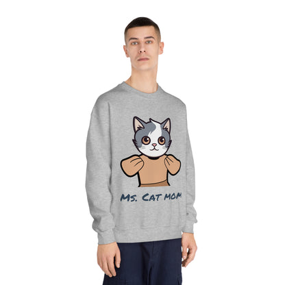 Ms. Cat Mom | Crew Neck Sweatshirt