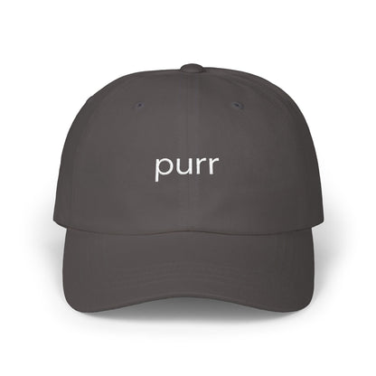 Purr Dad Cap – Embroidered Classic Baseball Hat