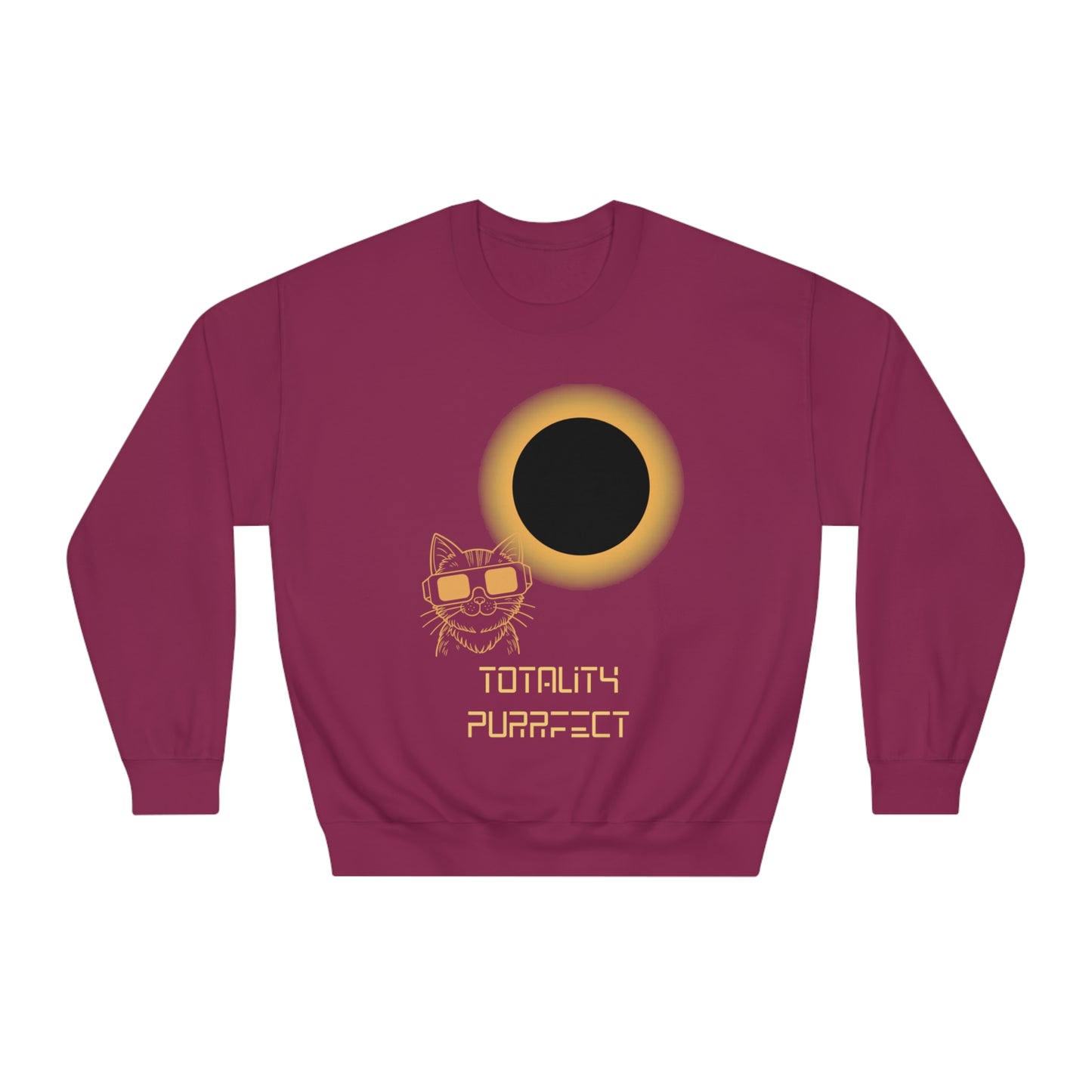 Totality Purrfect | Crew Neck Sweatshirt