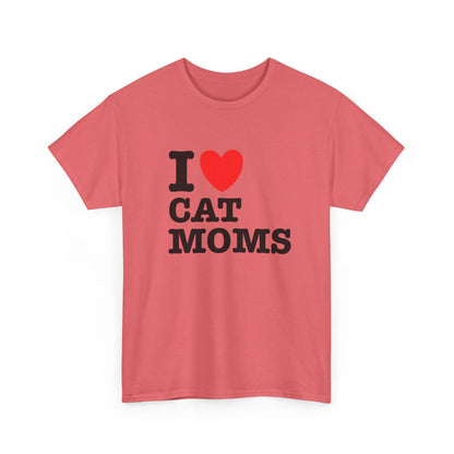 I Love Cat Moms T-Shirt – Bold Statement Tee