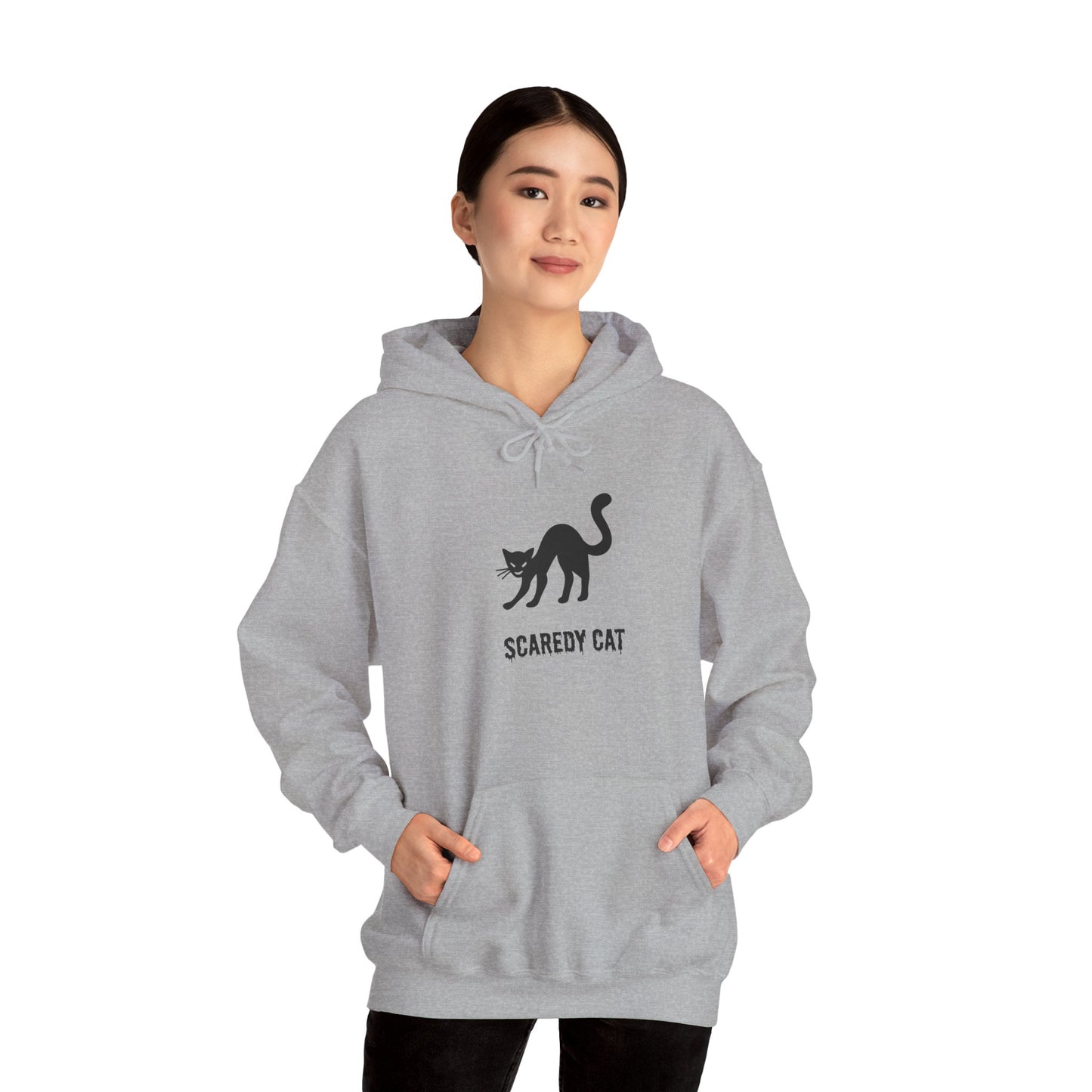 Scaredy Cat Hoodie – Sweatshirt for Cat Lovers