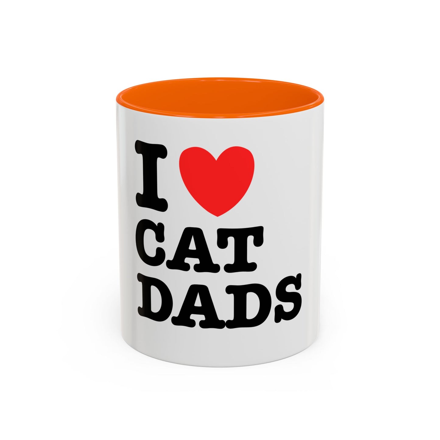 I Love Cat Dads Coffee Mug – 11oz Ceramic Mug