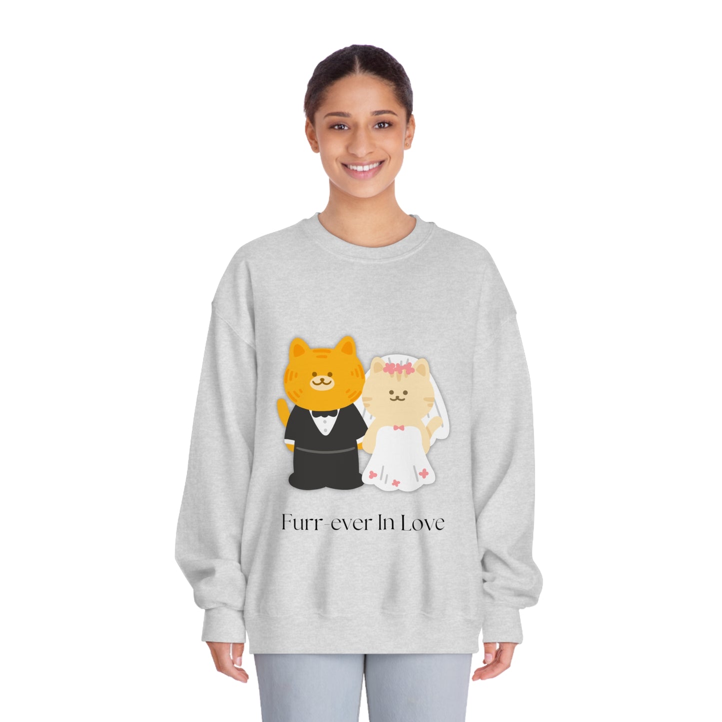 Just Married | Crew Neck Sweatshirt