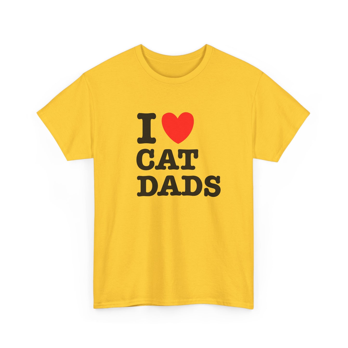 I Love Cat Dads T-Shirt – Bold Statement Tee