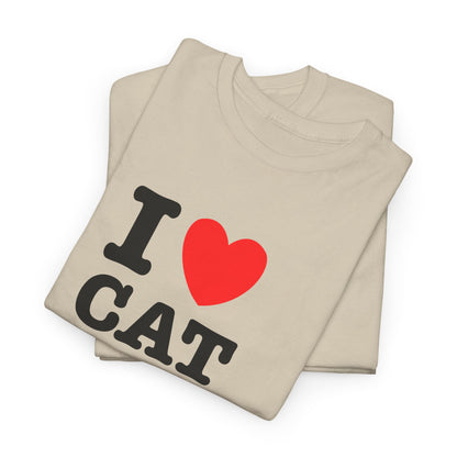 I Love Cat Dads T-Shirt – Bold Statement Tee