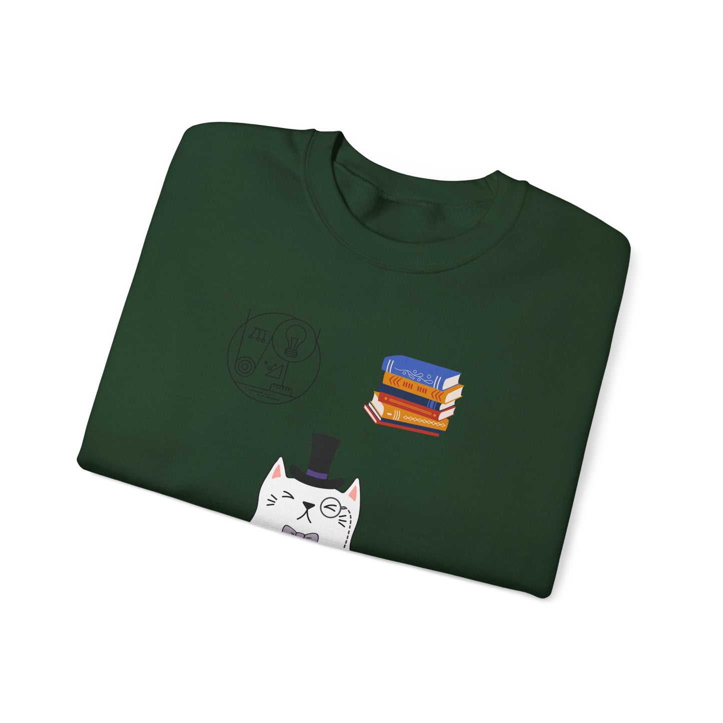 The Purrlosopher Sweatshirt – Cat Philosopher Crew Neck