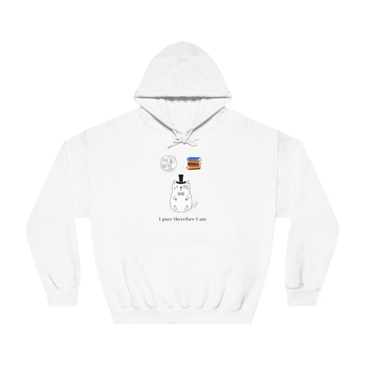 The Purrlosopher Hoodie – Philosopher Cat Sweatshirt