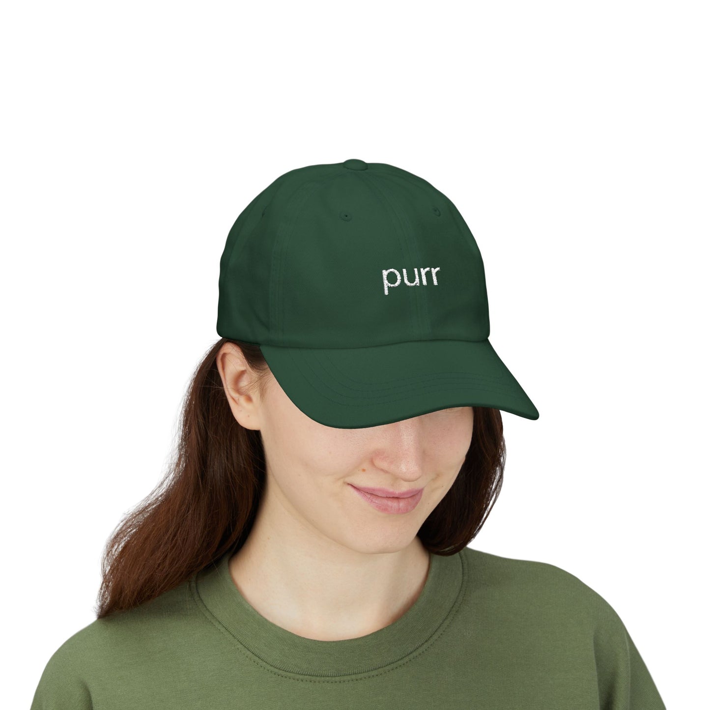 Purr Dad Cap – Embroidered Classic Baseball Hat