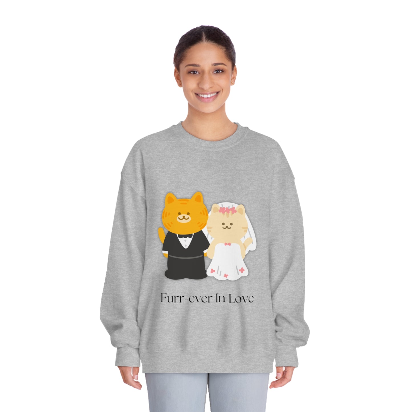 Just Married | Crew Neck Sweatshirt