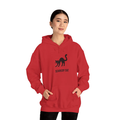 Scaredy Cat Hoodie – Sweatshirt for Cat Lovers