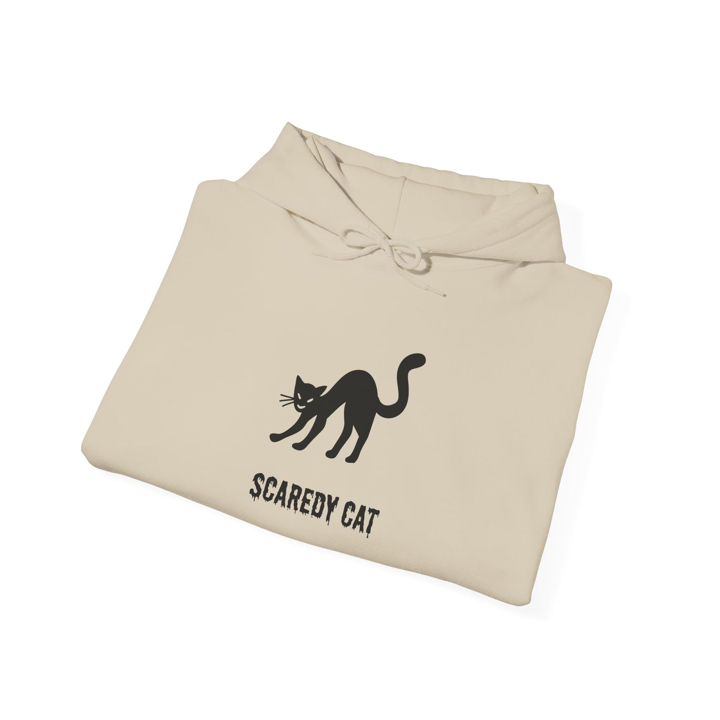 Scaredy Cat Hoodie – Sweatshirt for Cat Lovers